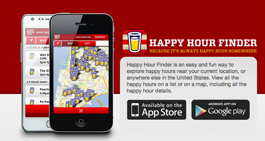 Because I'm Appy: The Happy Hour Finder 